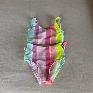 Jumping Beans Colorful Tie-Dye Swimsuit